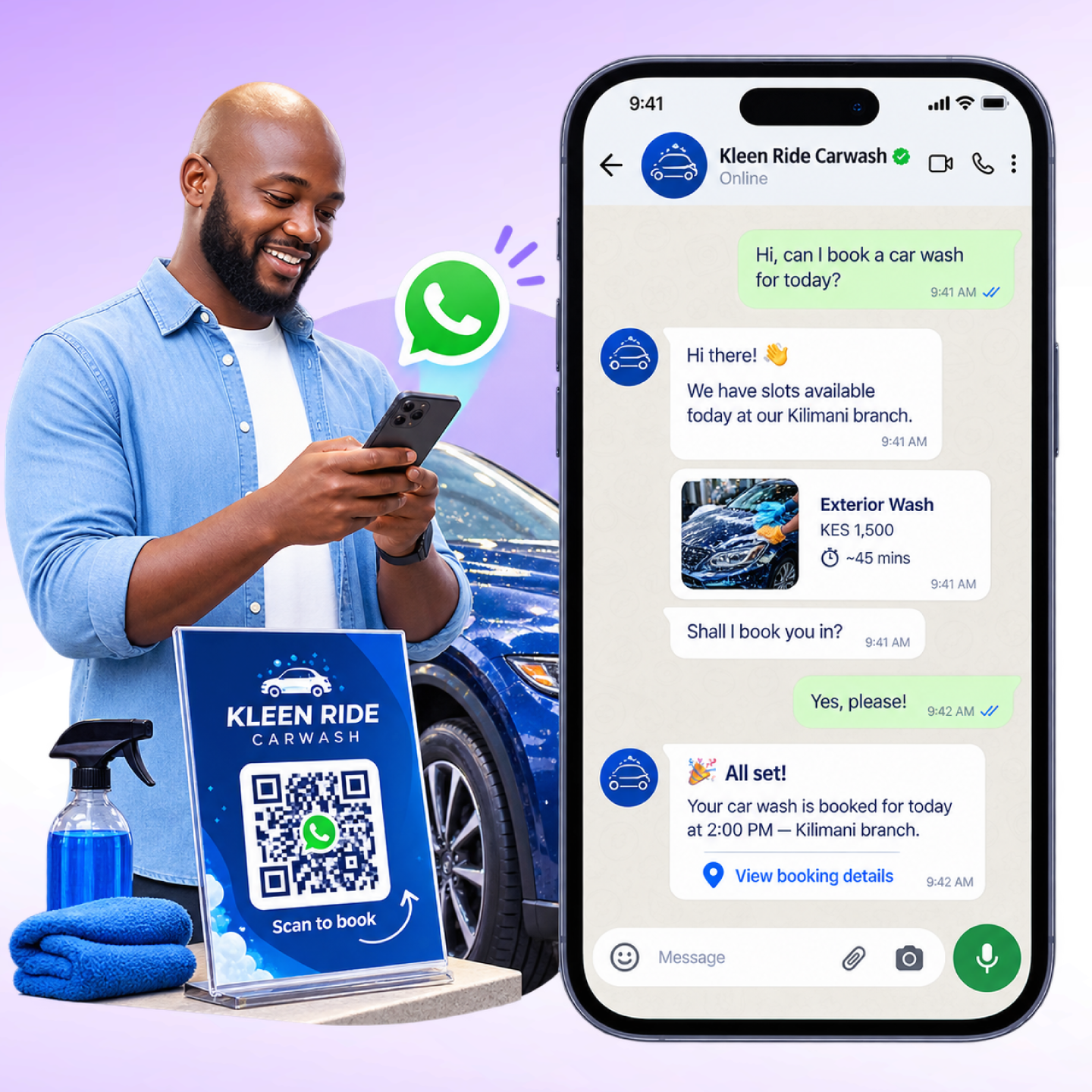 How WhatsApp QR codes work: generate, place, scan, and track each code